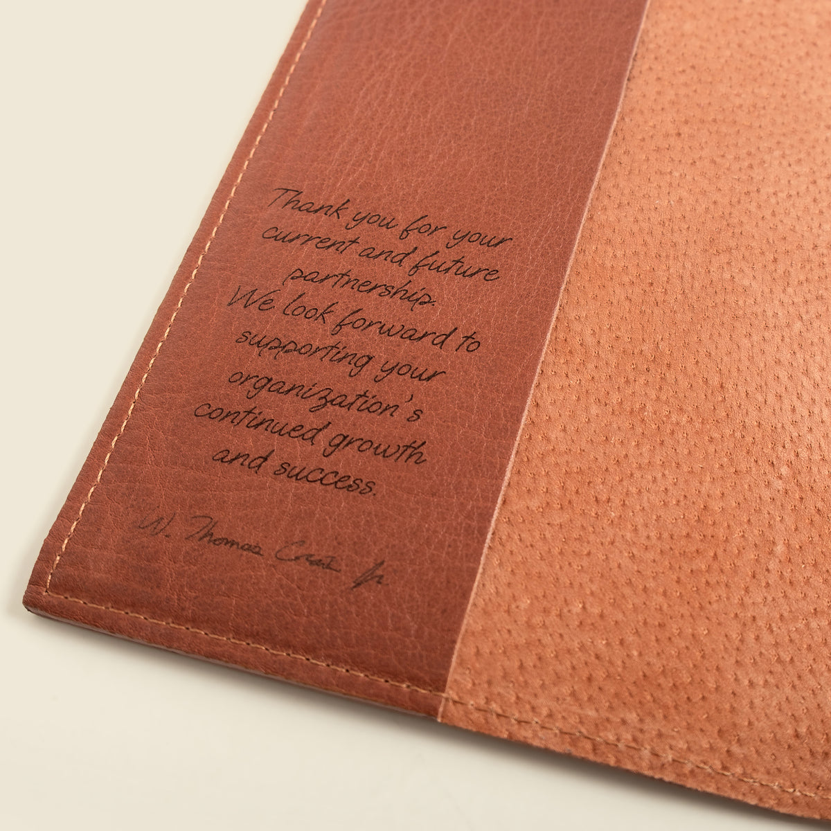 Custom Leather Refillable A5 Leather Notebook Cover | Corporate Gifts