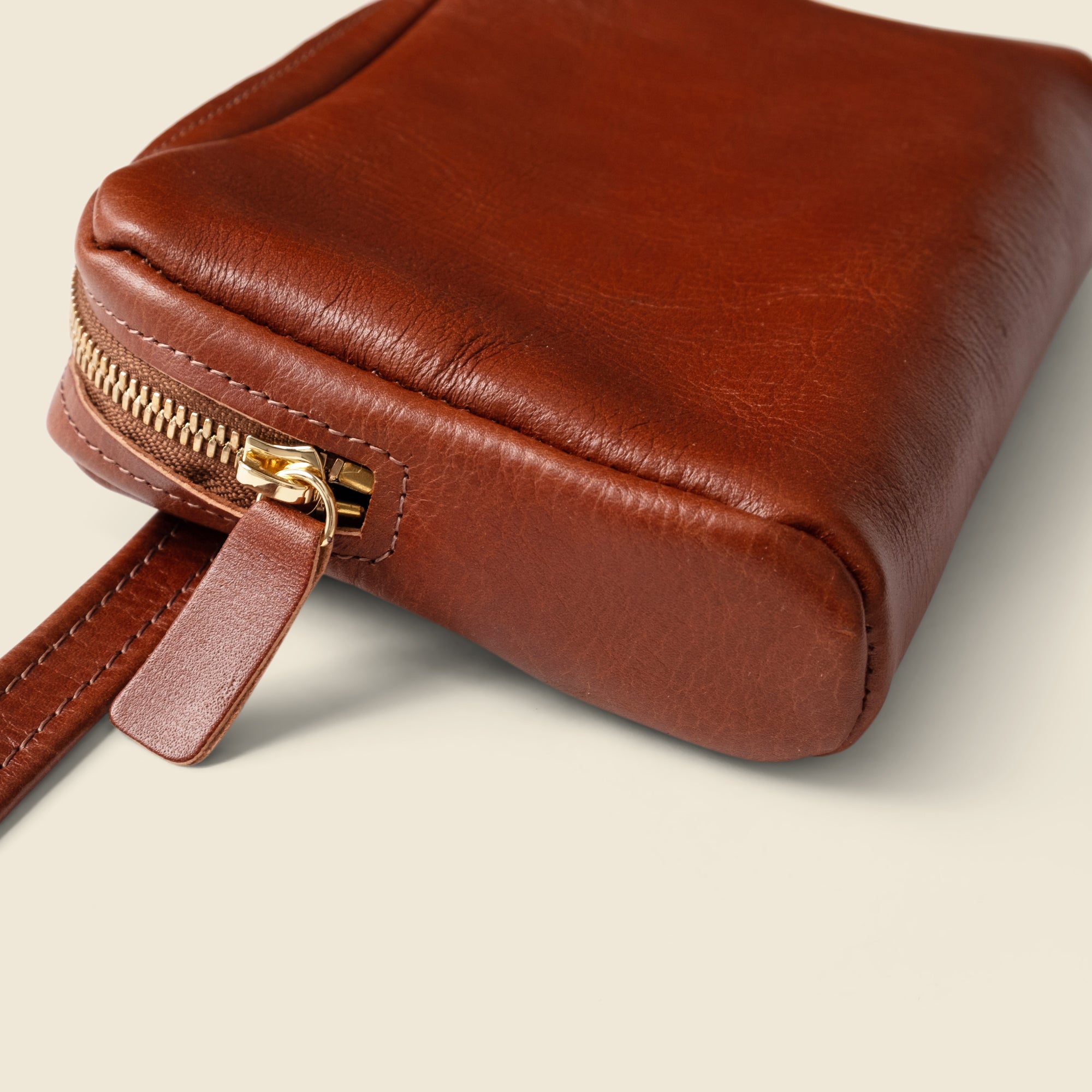 Leather Fanny Pack - Chocolate