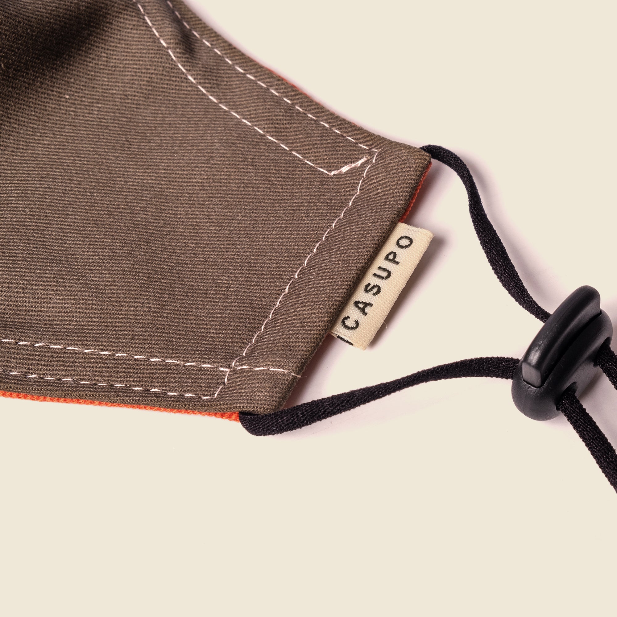 green washable face mask