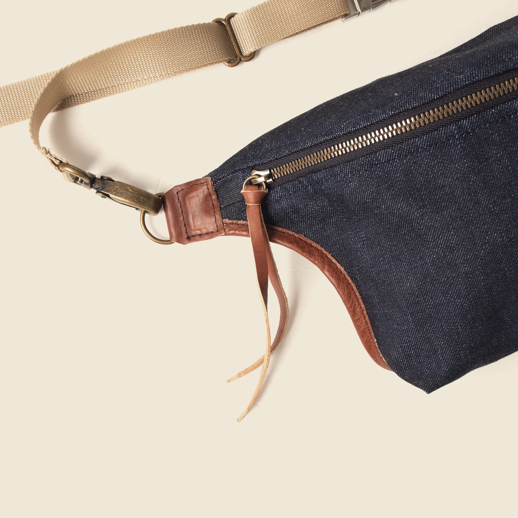 denim crossbody bag