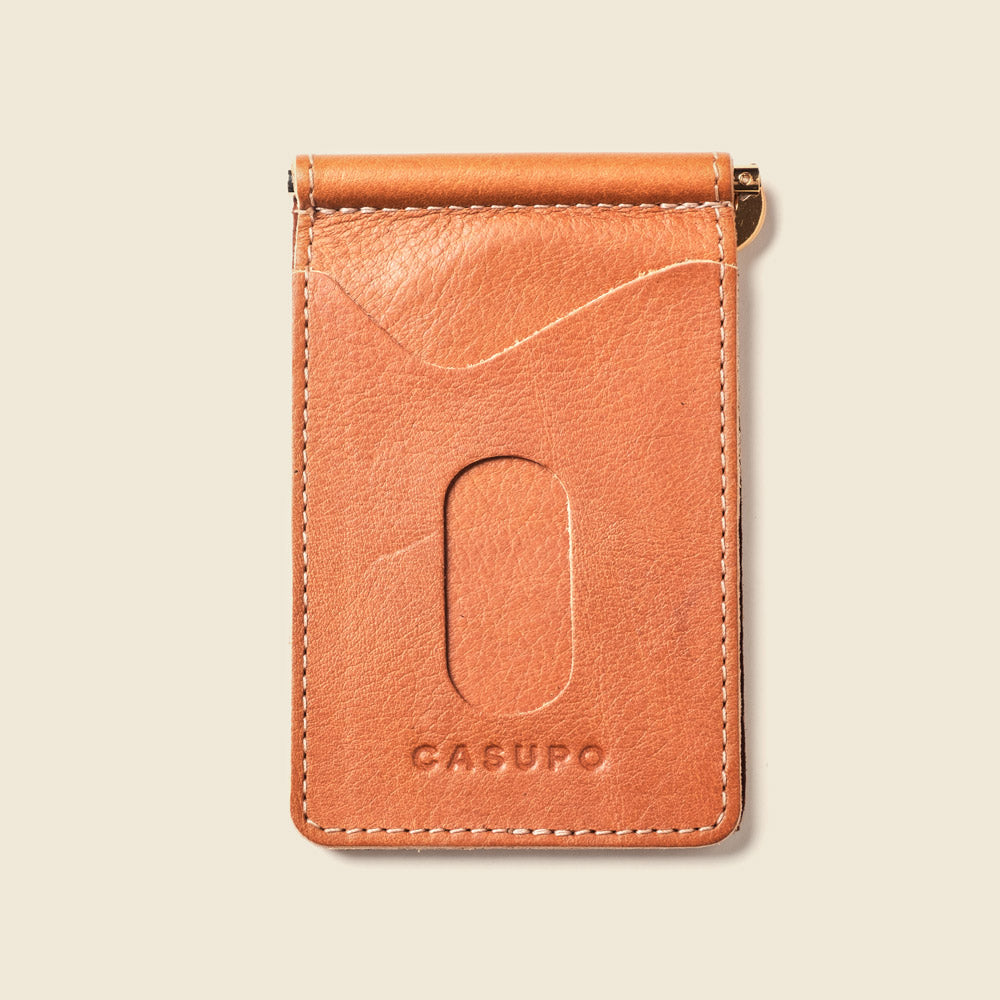 vegetable tanned leather wallet
