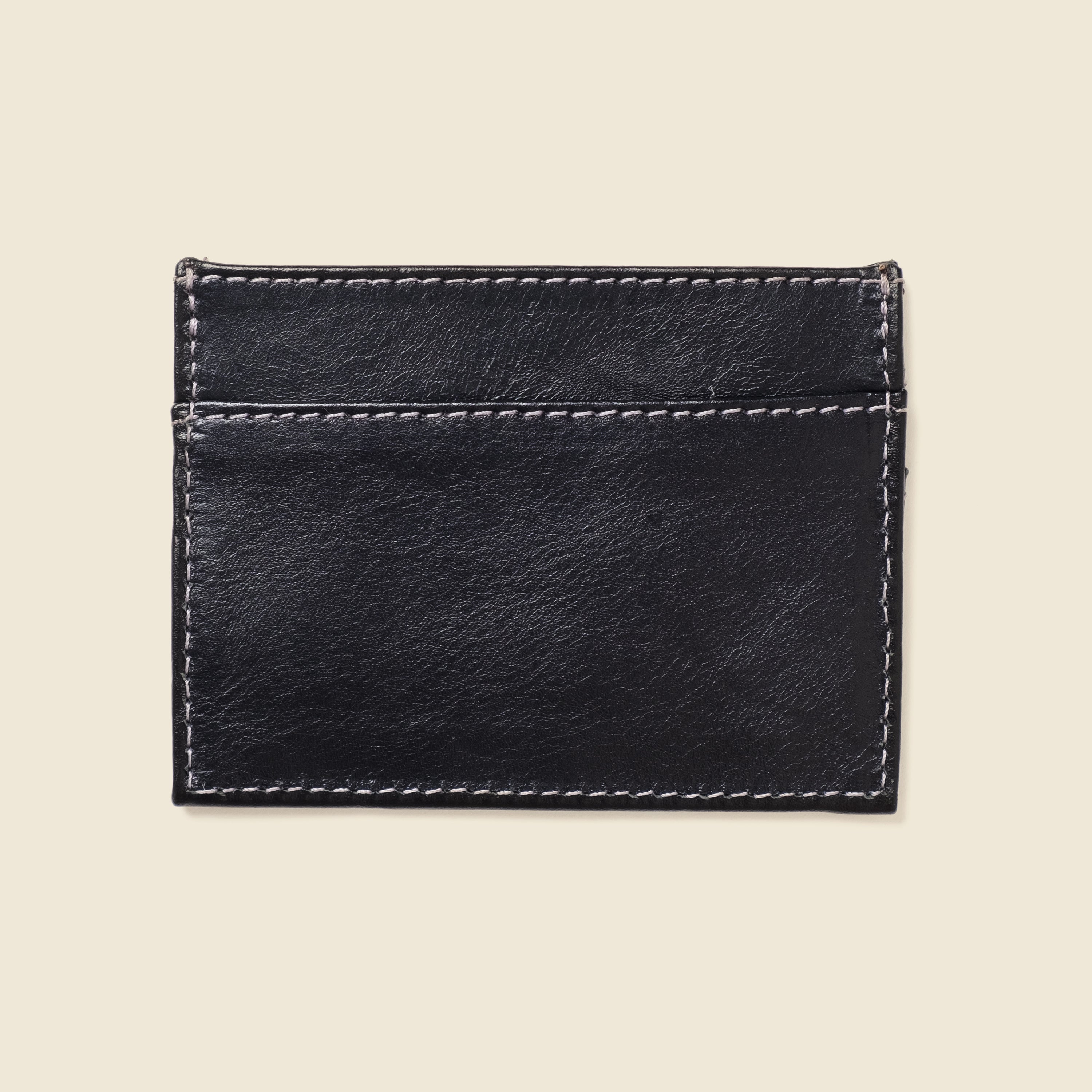 compact leather wallet for minimalist