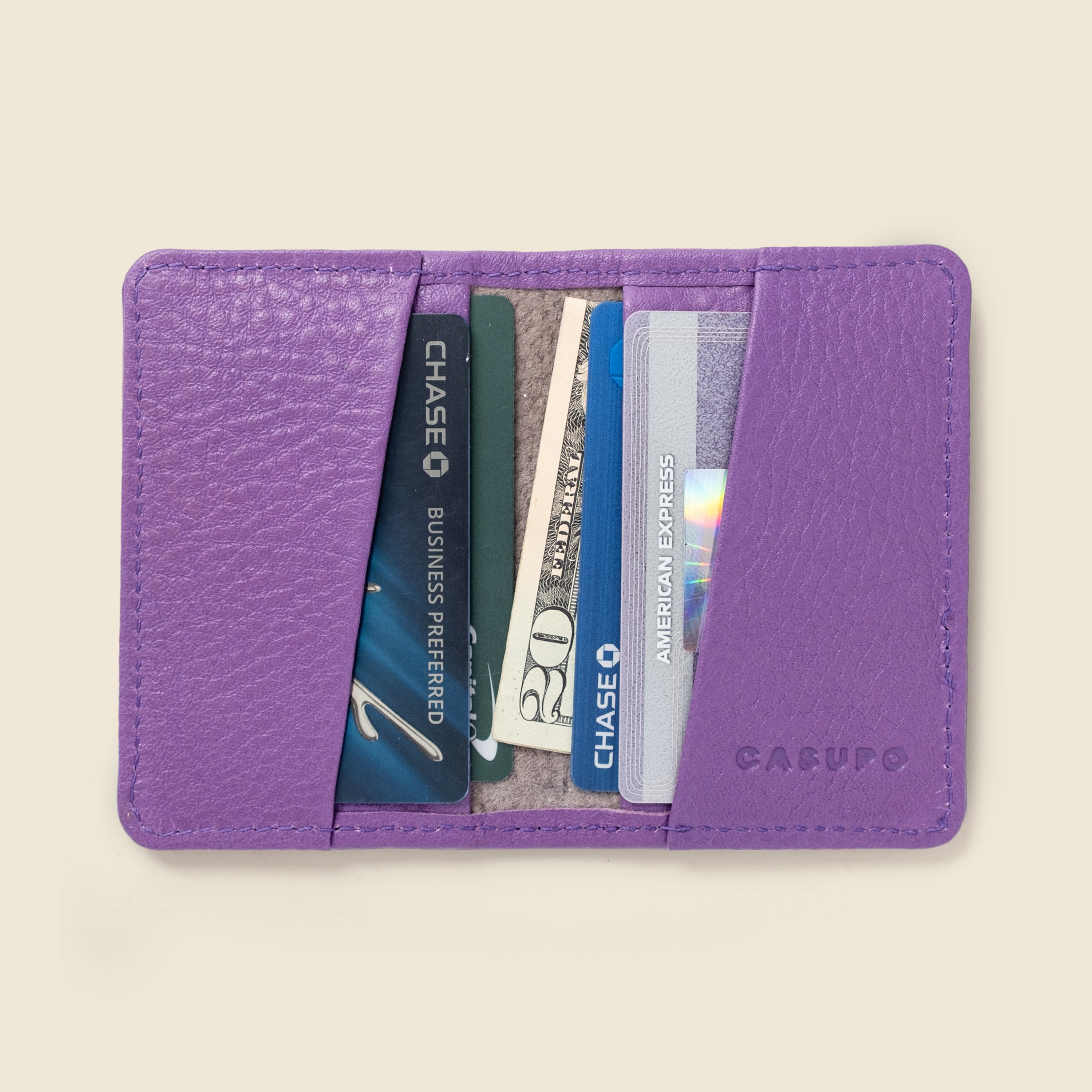 Compact Bifold with RFID protection - Orchid Purple