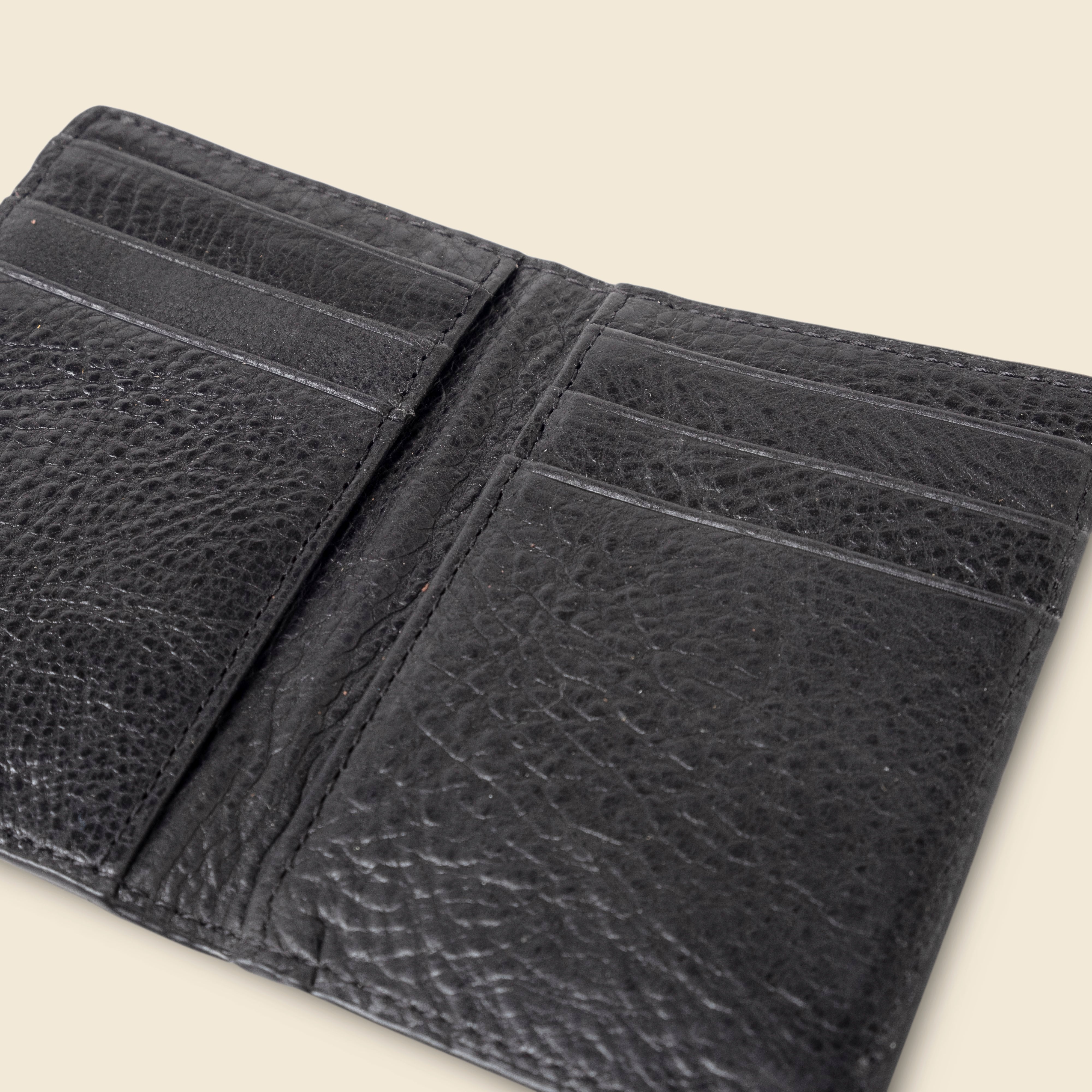leather bifold wallet for private label