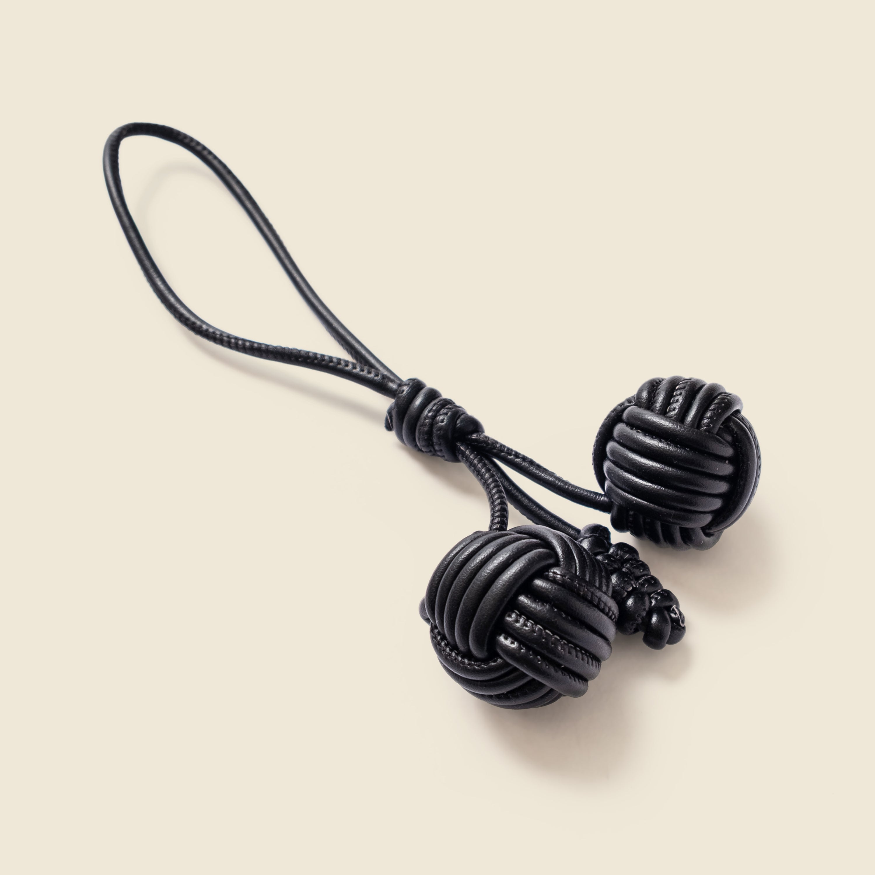 Vegan Leather Tassel Bag Charm