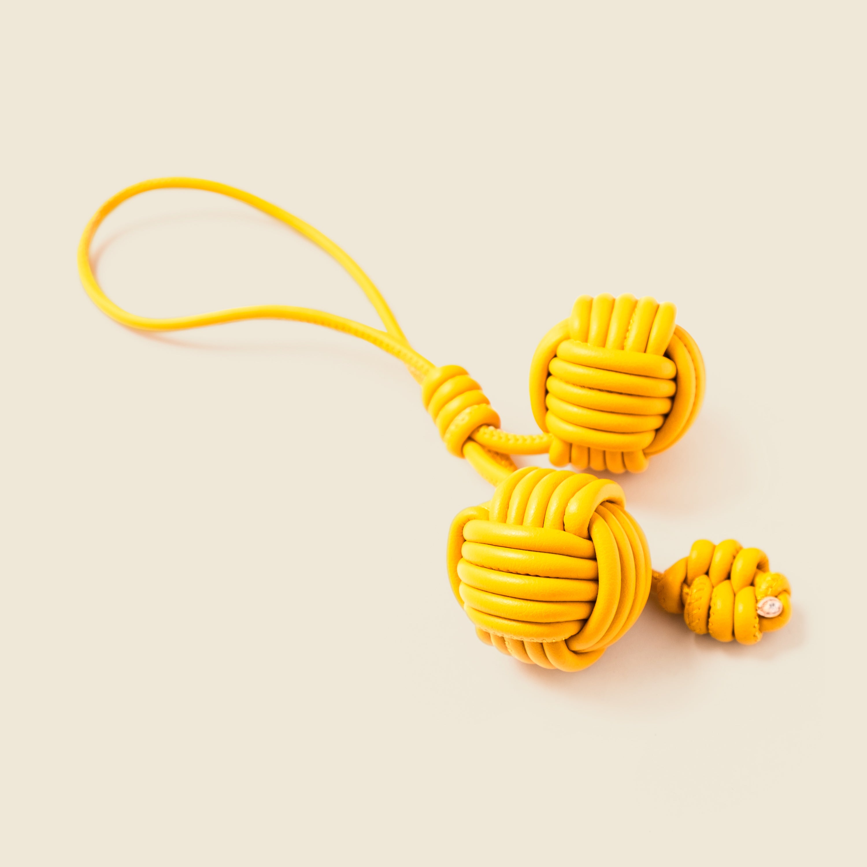 Vegan Leather Tassel Bag Charm