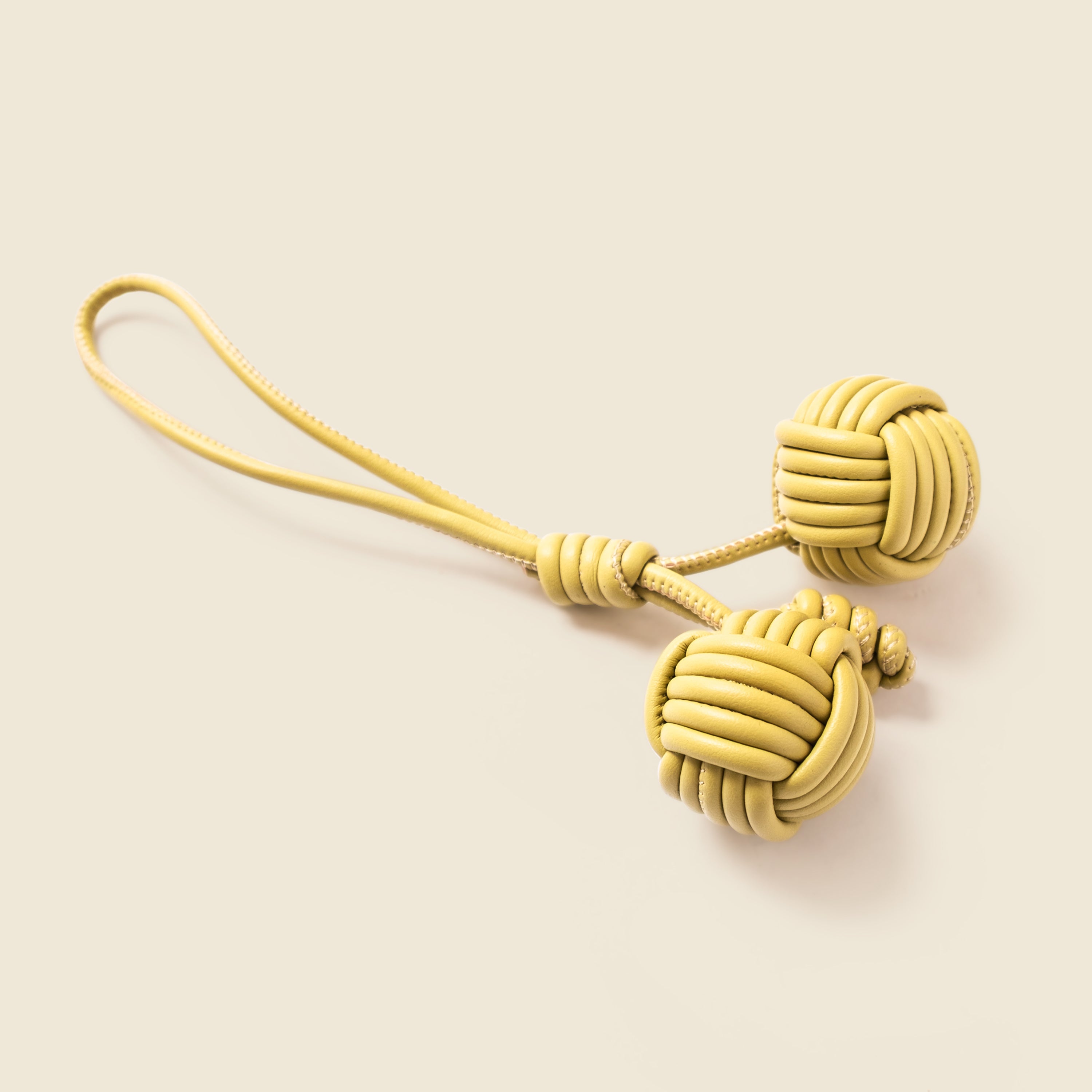 Vegan Leather Tassel Bag Charm