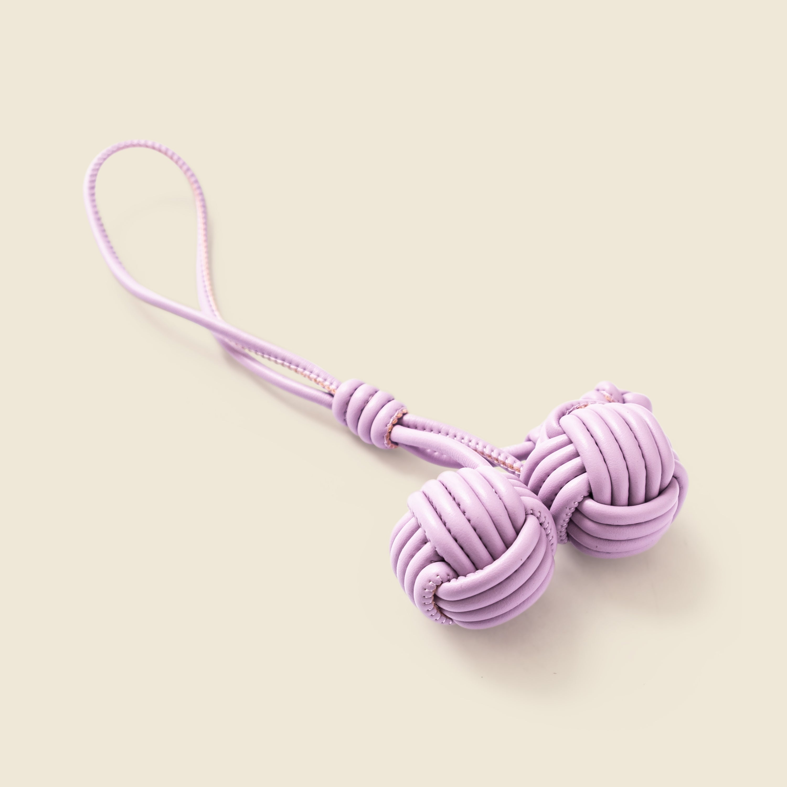 Vegan Leather Tassel Bag Charm