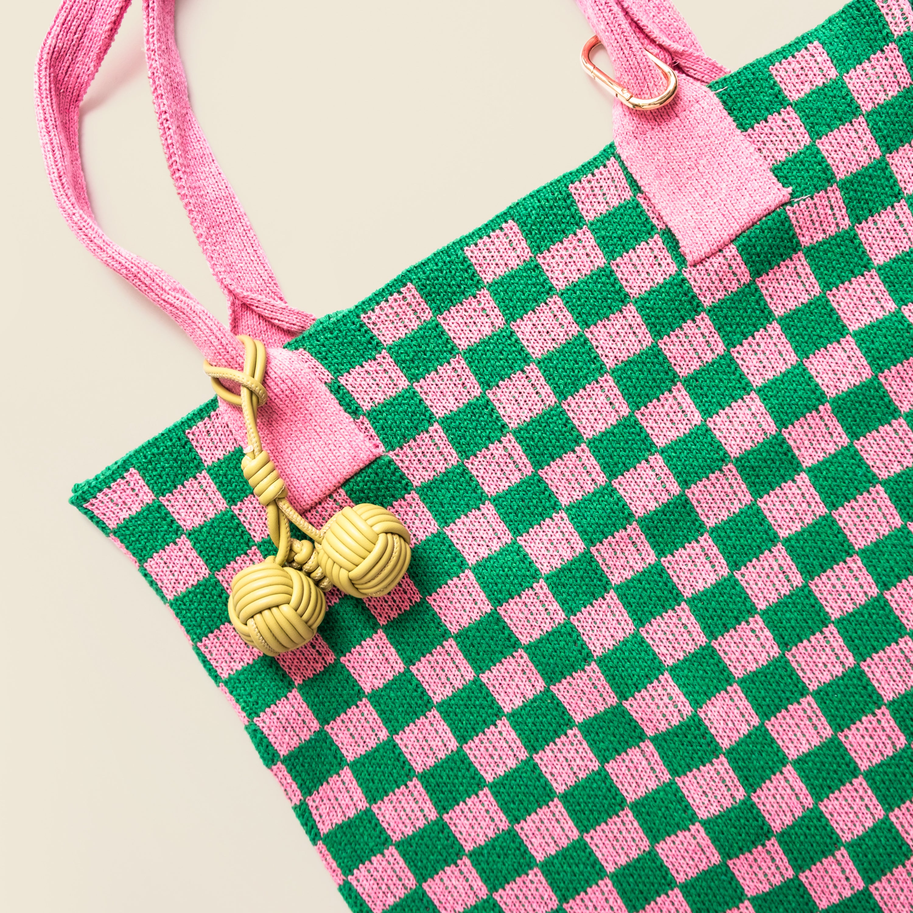 Vegan Leather Tassel Bag Charm
