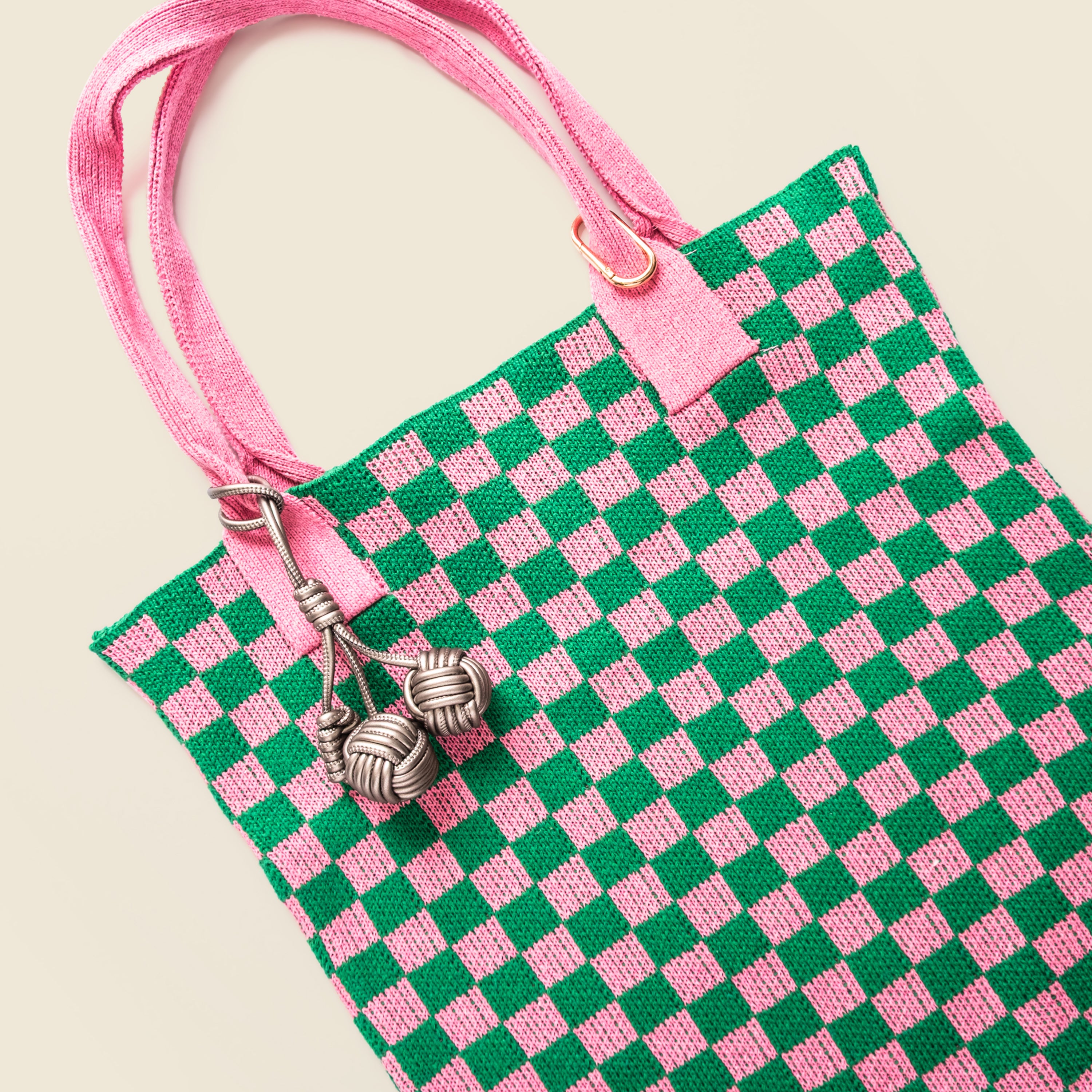 Vegan Leather Tassel Bag Charm