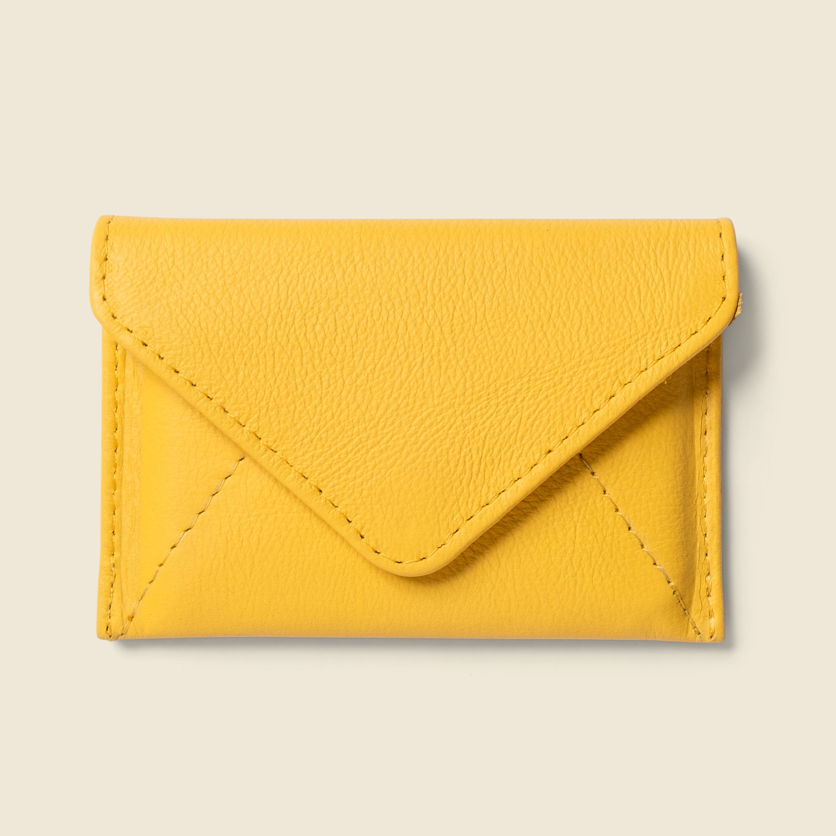 Mini Envelope Wallet With RFID protection - Sunny Yellow