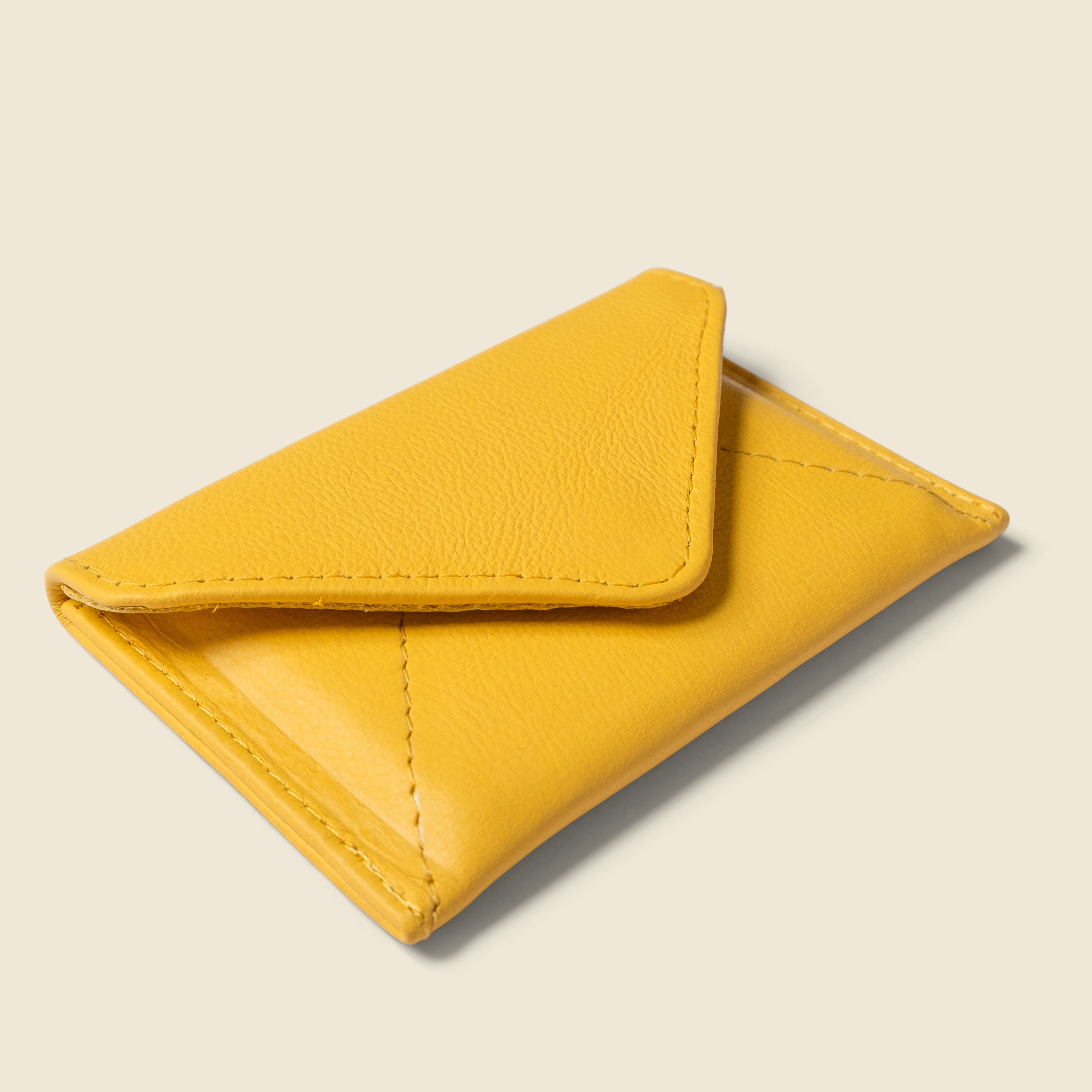 Mini Envelope Wallet With RFID protection - Sunny Yellow