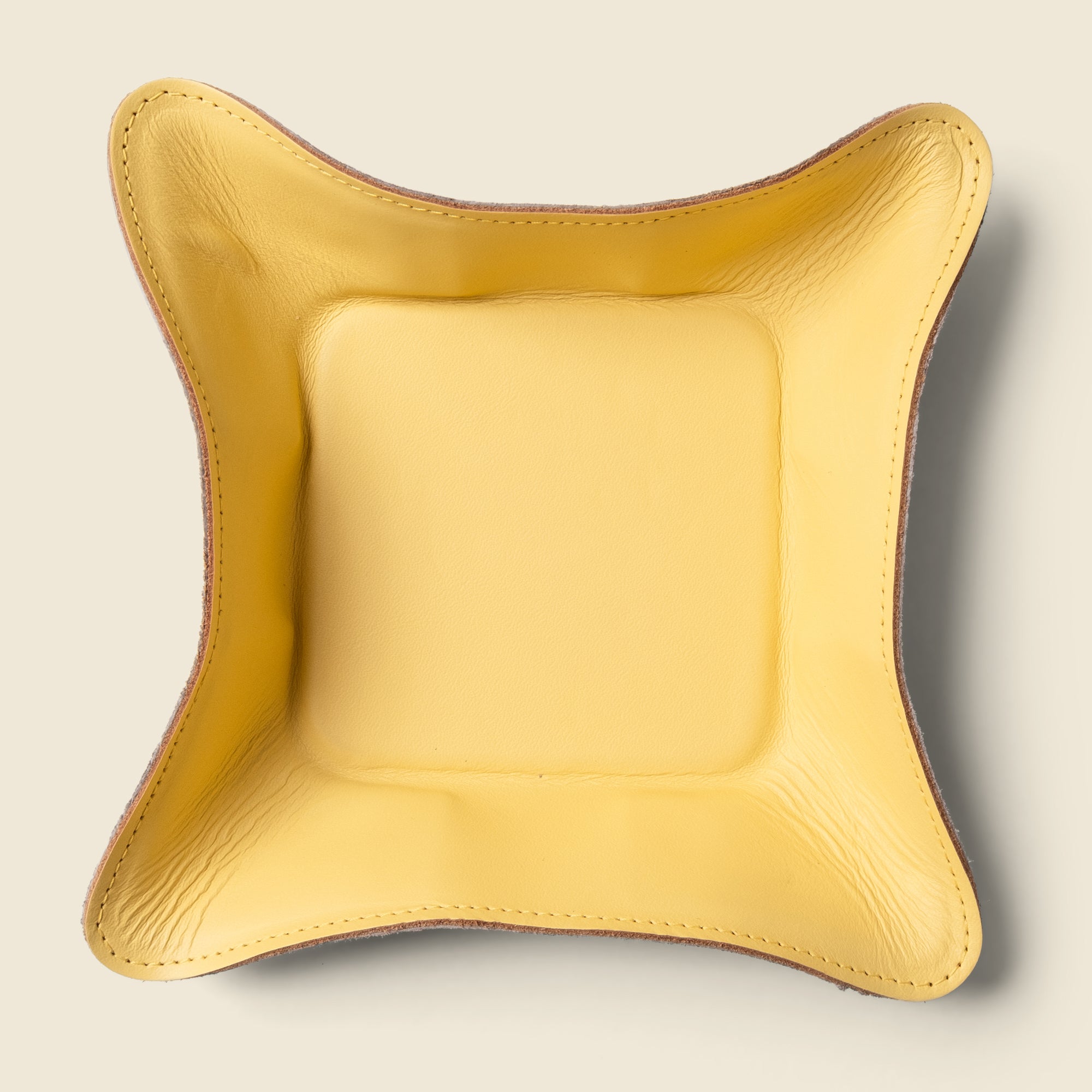 Travel valet tray - Yellow