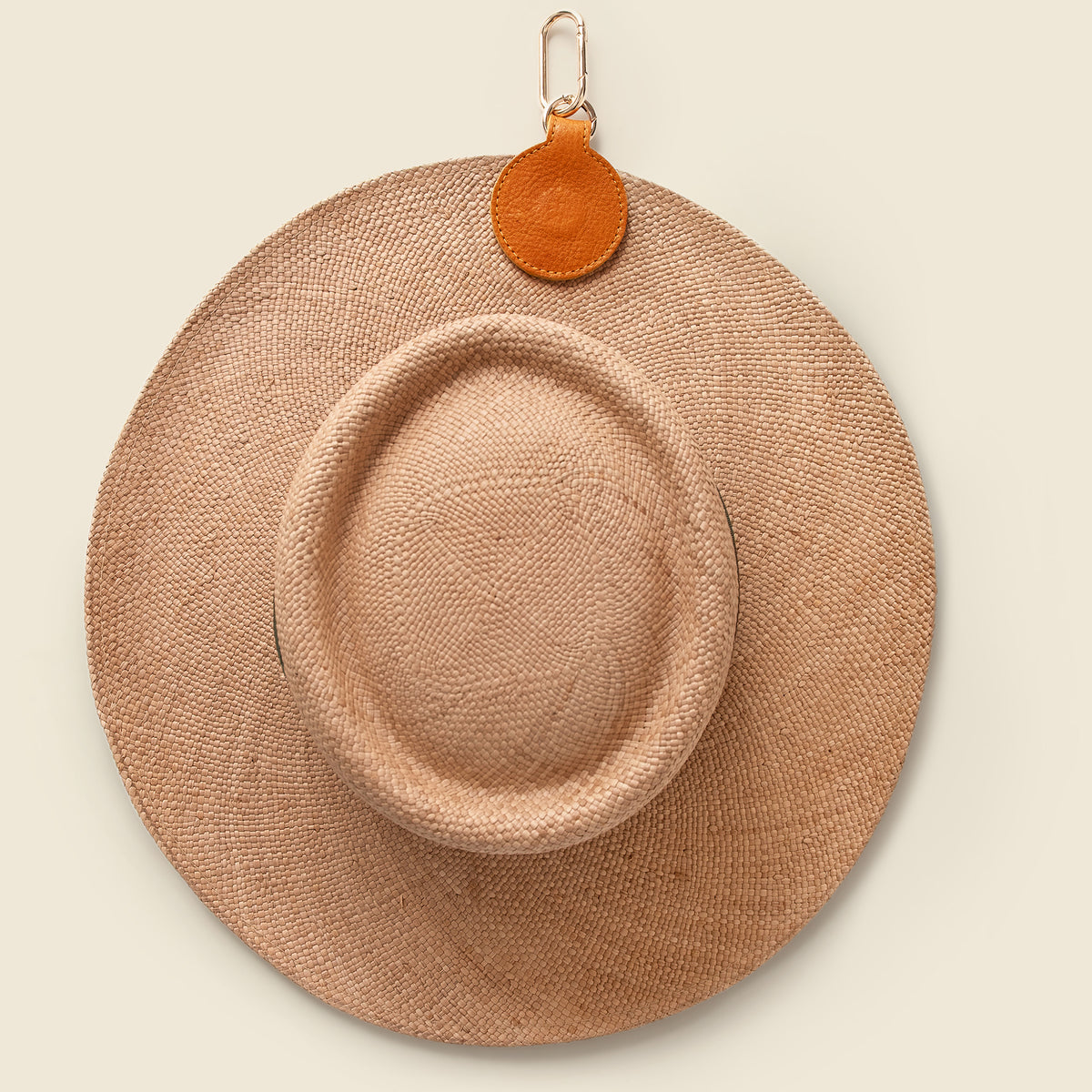 Custom Leather Hat Clip with Carabiner for Activations | Corporate Gifts