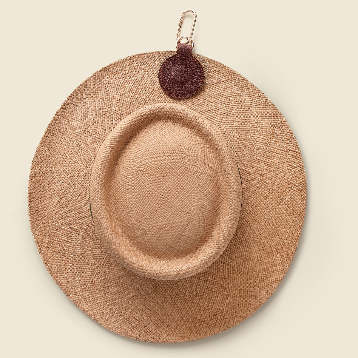 Custom Leather Hat Clip with Carabiner for Activations | Corporate Gifts