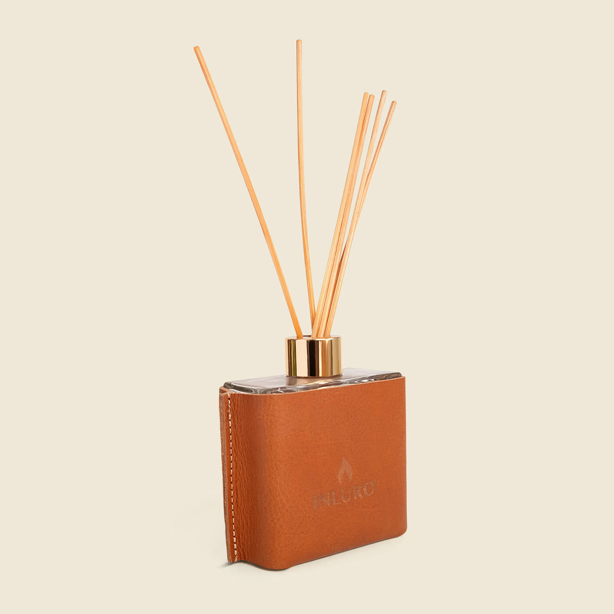 Custom Leather Sleeve for diffuser and scent rolls | Corporate Gifts