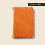 Compact Bifold with RFID Protection - Honey