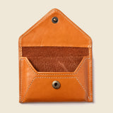 Mini Envelope Wallet With RFID protection - Honey