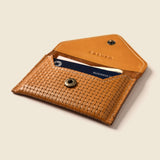 Mini Envelope Wallet With RFID protection - Tan Limited Edition
