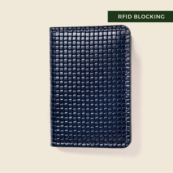 Compact Bifold with RFID Protection - Navy Limited Edition
