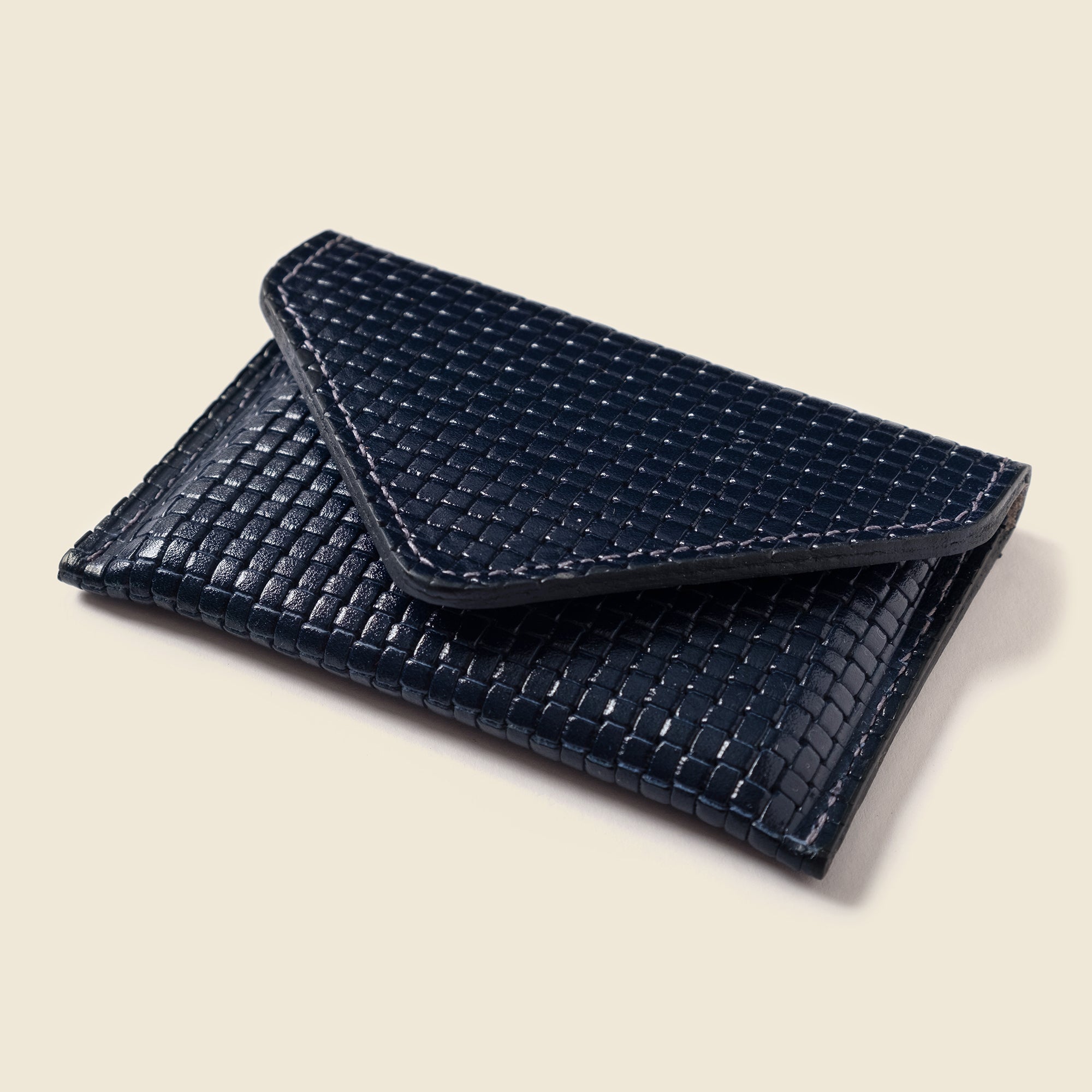 Mini Envelope Wallet With RFID protection - Navy Limited Edition