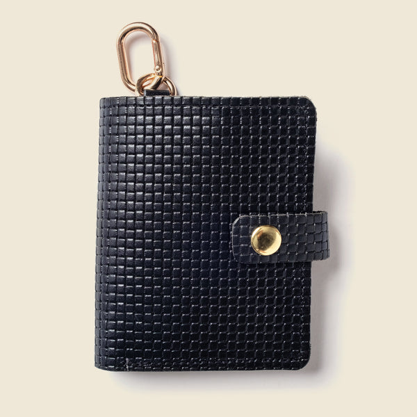 Wallet with Snap and Key Ring - Black Limited Edition