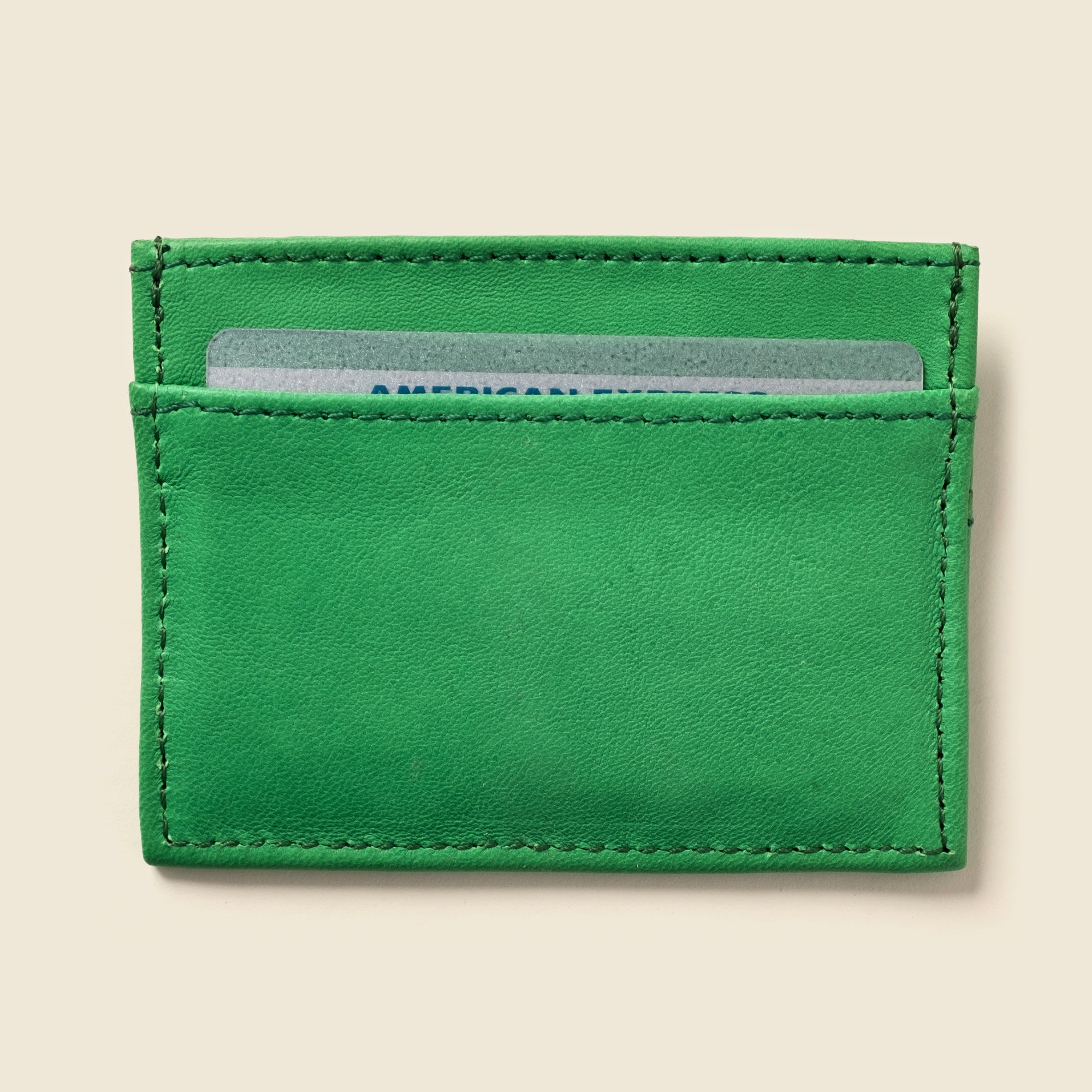 Slim Card Holder Wallet With RFID Protection - Green