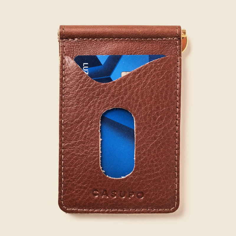 Compact Men's leather wallet