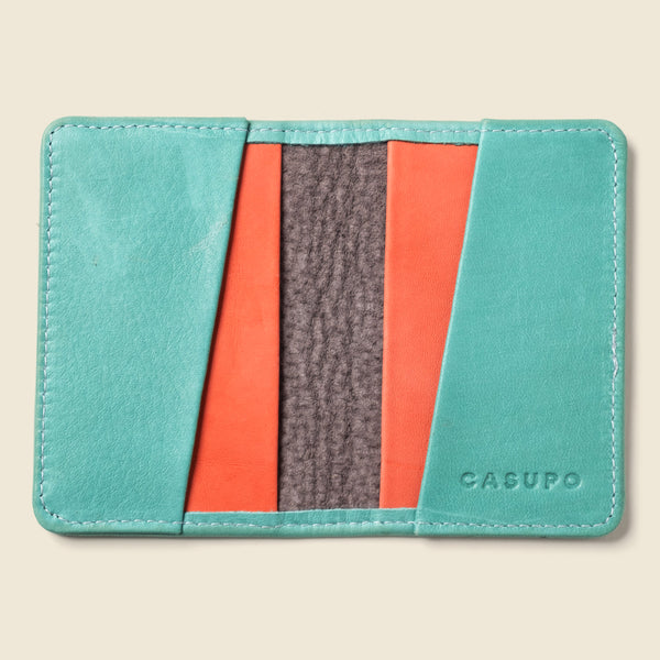 RFID leather wallet for women