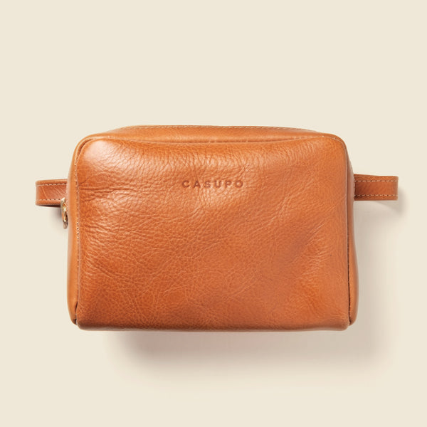 sustainable leather fanny pack 
