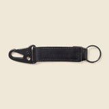 sustainable leather keychain for men