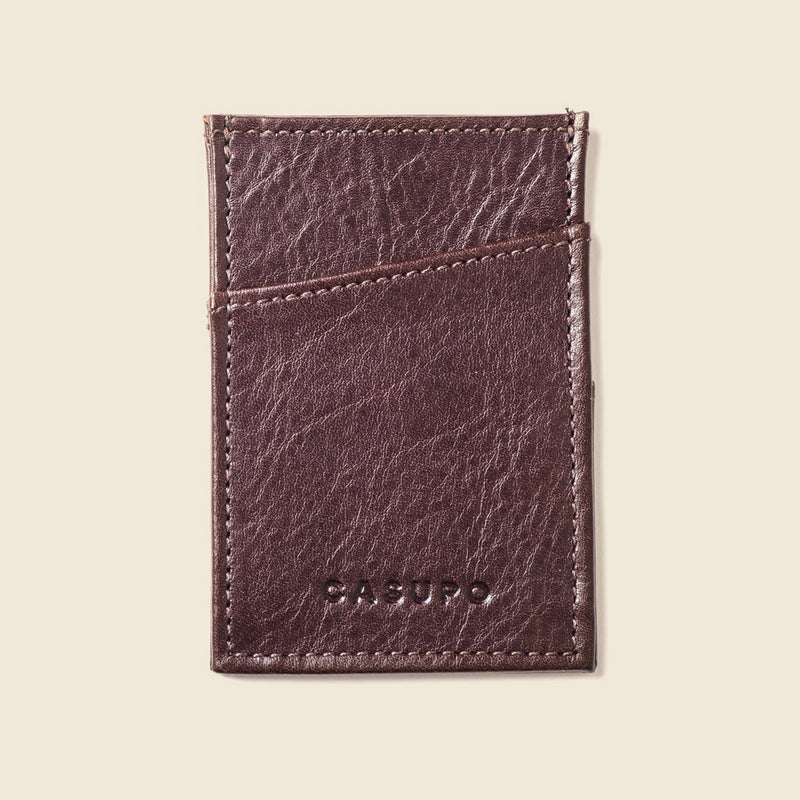 compact leather wallet for men